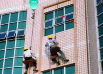 Fall arresters cannot be used in case of strong wind