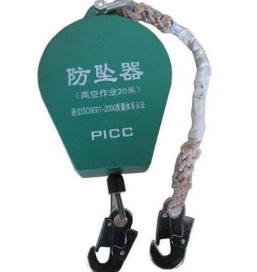 How long is the service life of the differential fall arrester