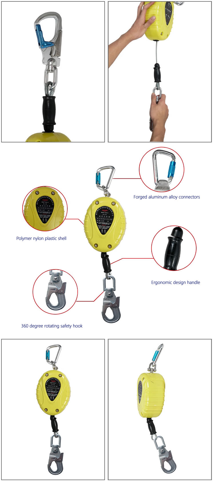 webbing safety lifelines