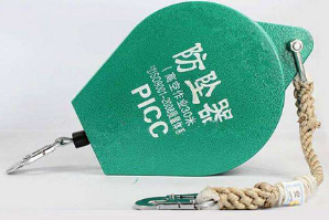 Speed differential anti fall device