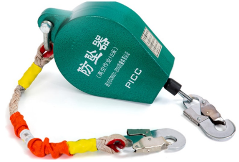 Speed differential anti fall device