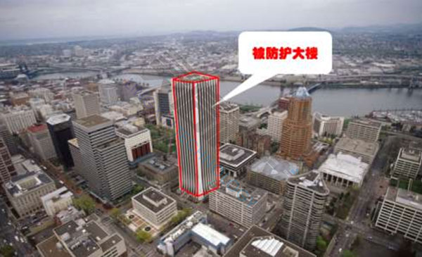 圖片關鍵詞 單建筑群區域防護圖