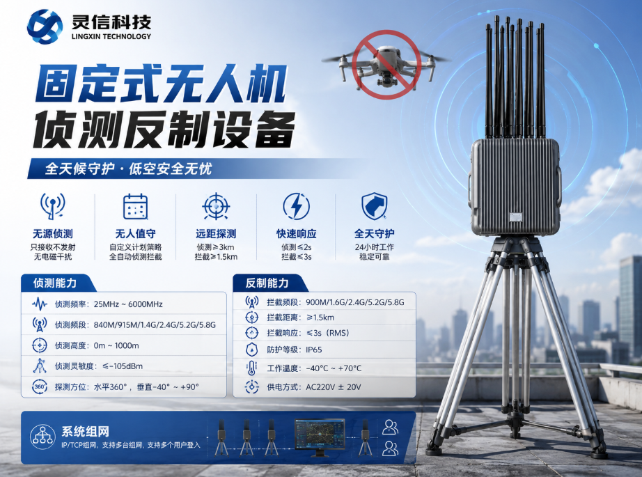 固定式無人機反制設(shè)備 固定式無人機反制設(shè)備