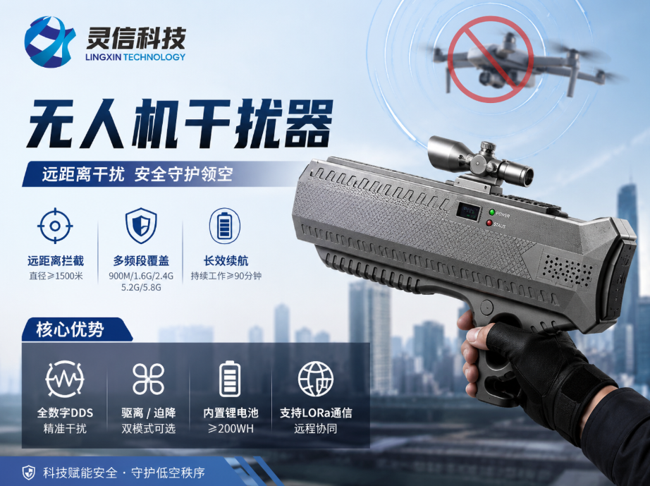 手持無人機干擾設(shè)備 手持無人機干擾設(shè)備